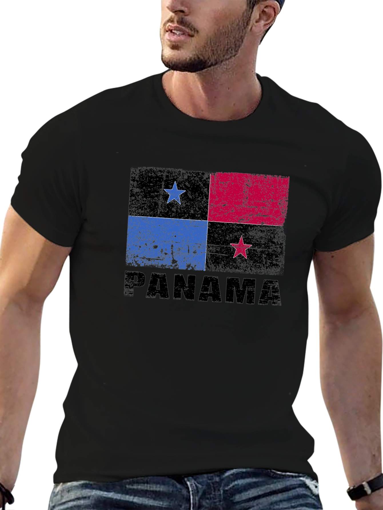 Panama Flag Graphic T-Shirt