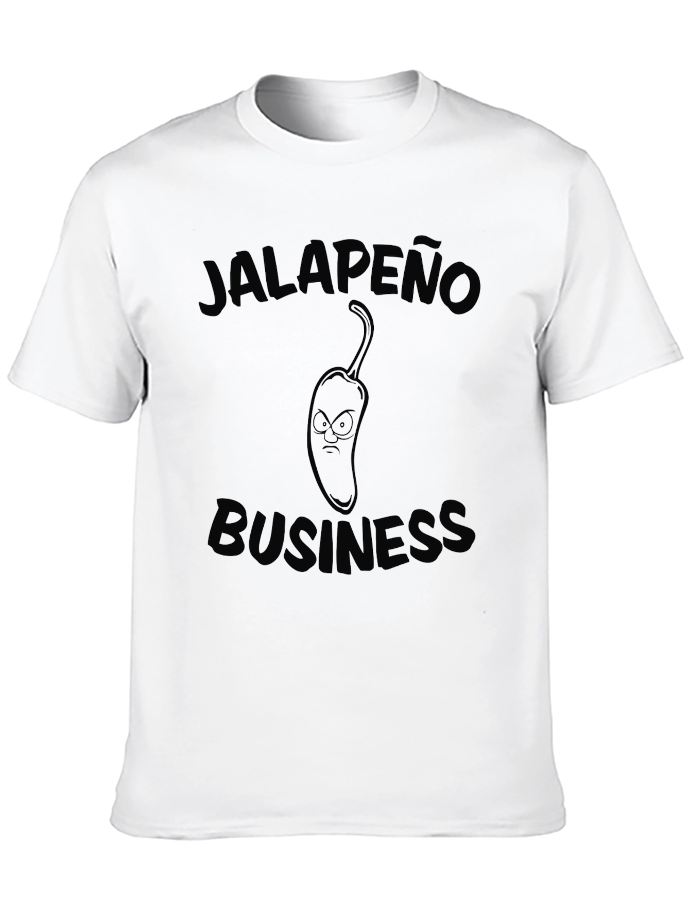 Jalapeno Business Black T-Shirt