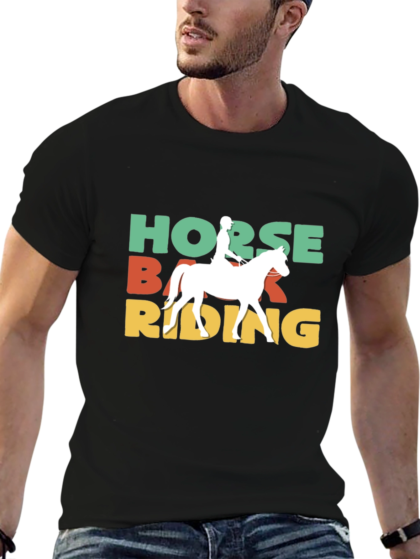 Horseback Riding Graphic Tee - Equestrian Style