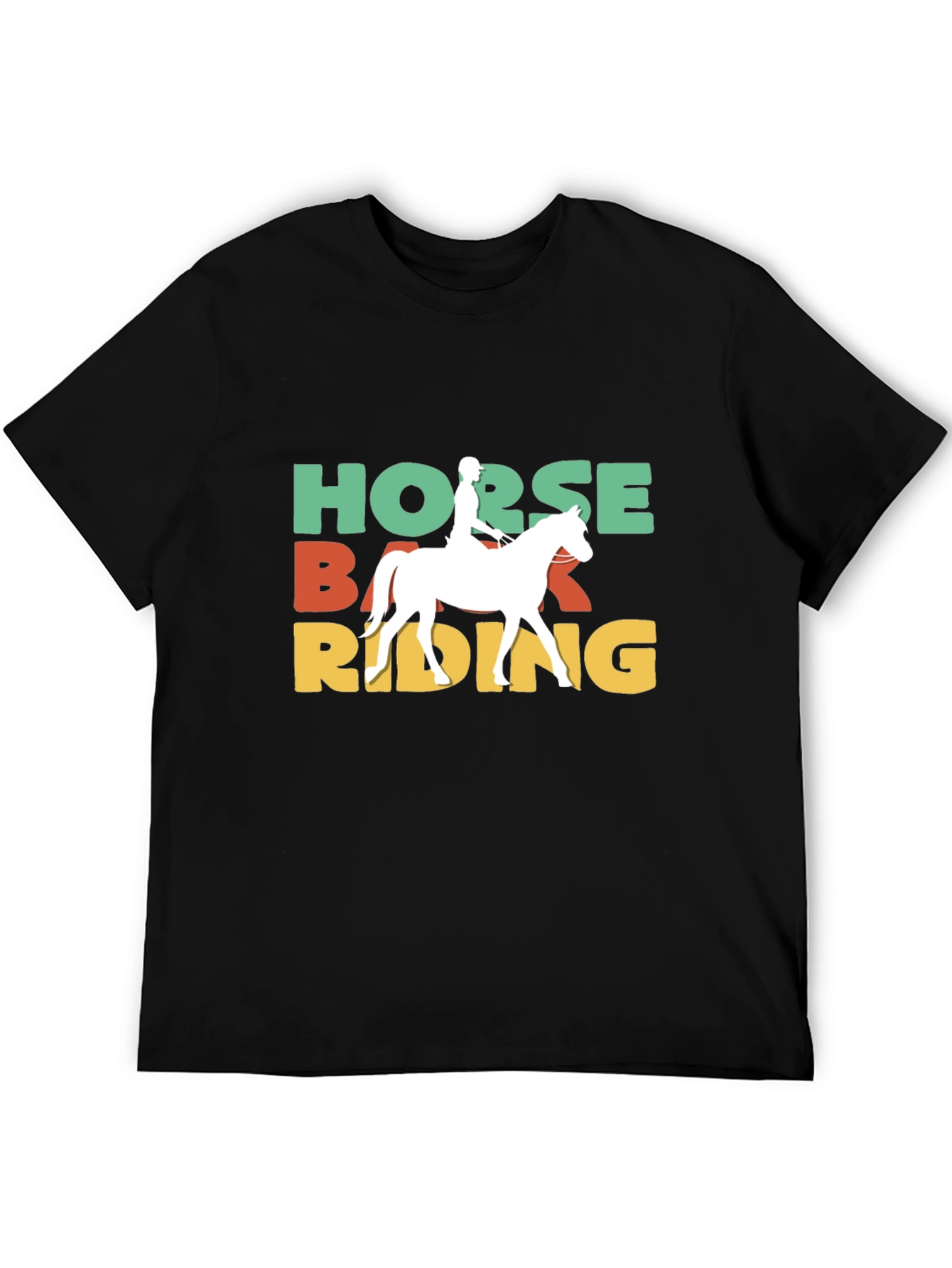 Horseback Riding Graphic Tee - Equestrian Style