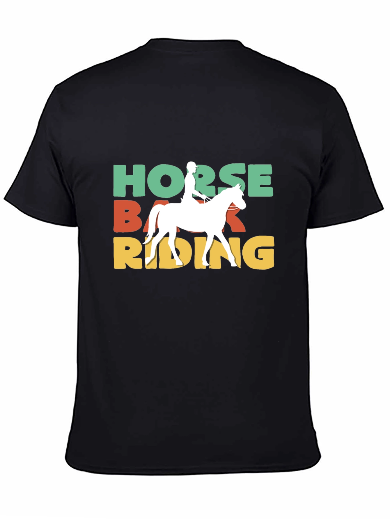 Horseback Riding Graphic Tee - Equestrian Style