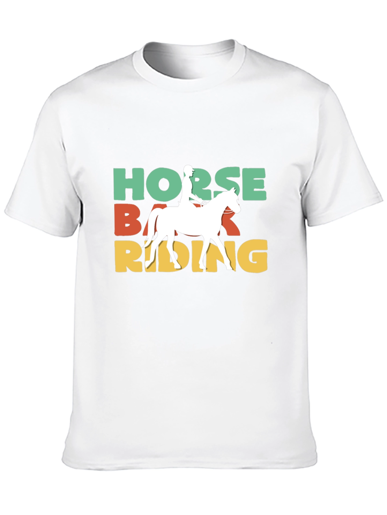 Horseback Riding Graphic Tee - Equestrian Style