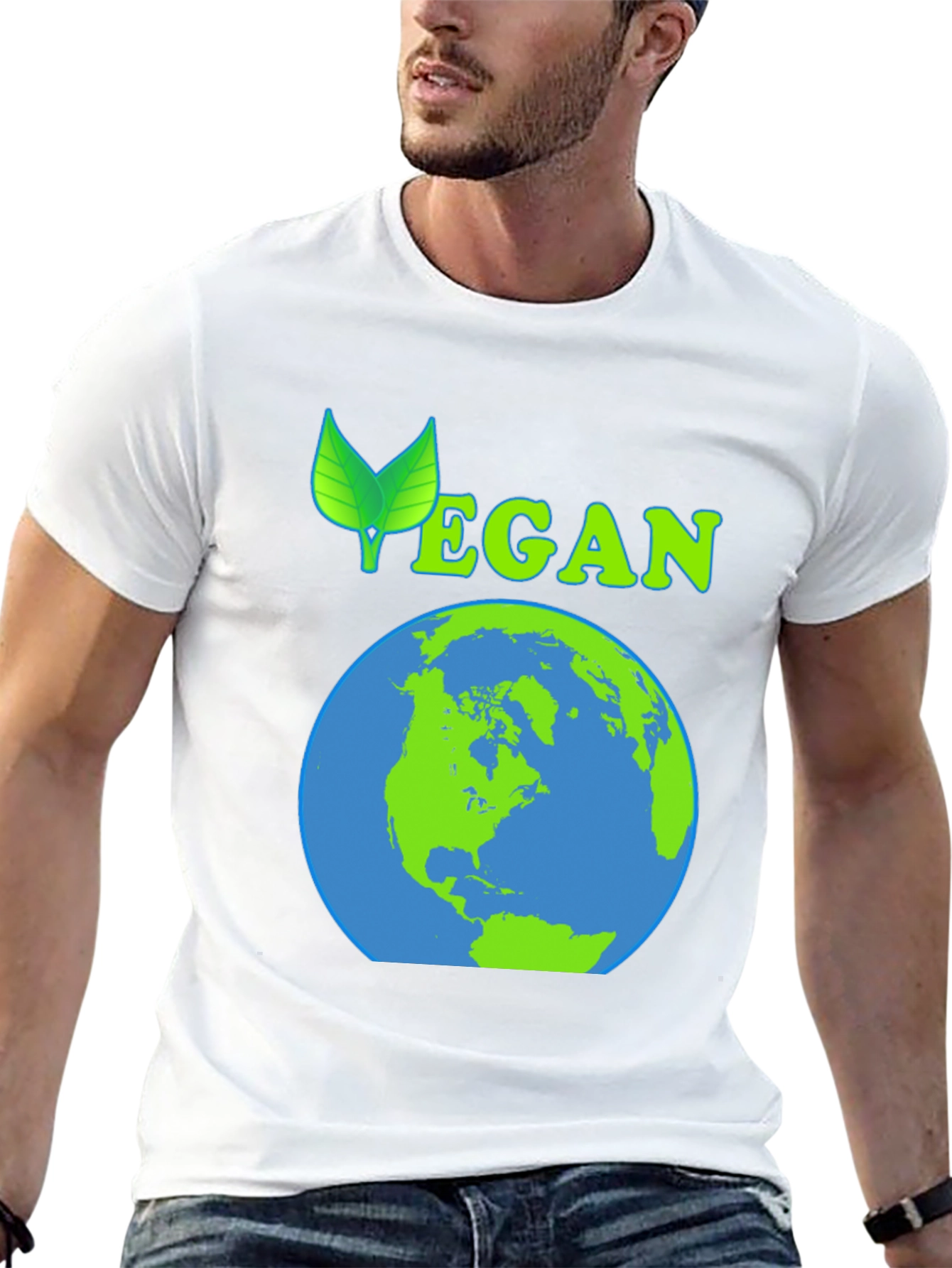 Vegan Earth T-Shirt - Eco Friendly Apparel