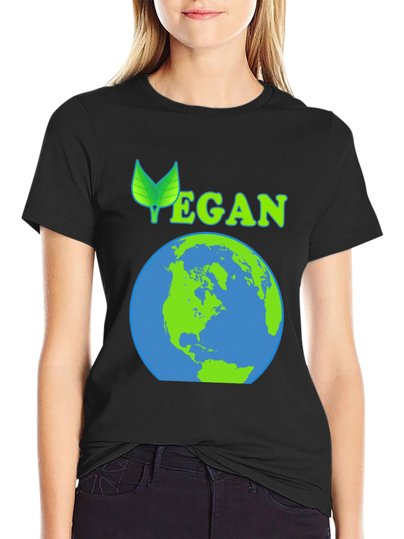 Vegan Earth T-Shirt - Eco Friendly Apparel