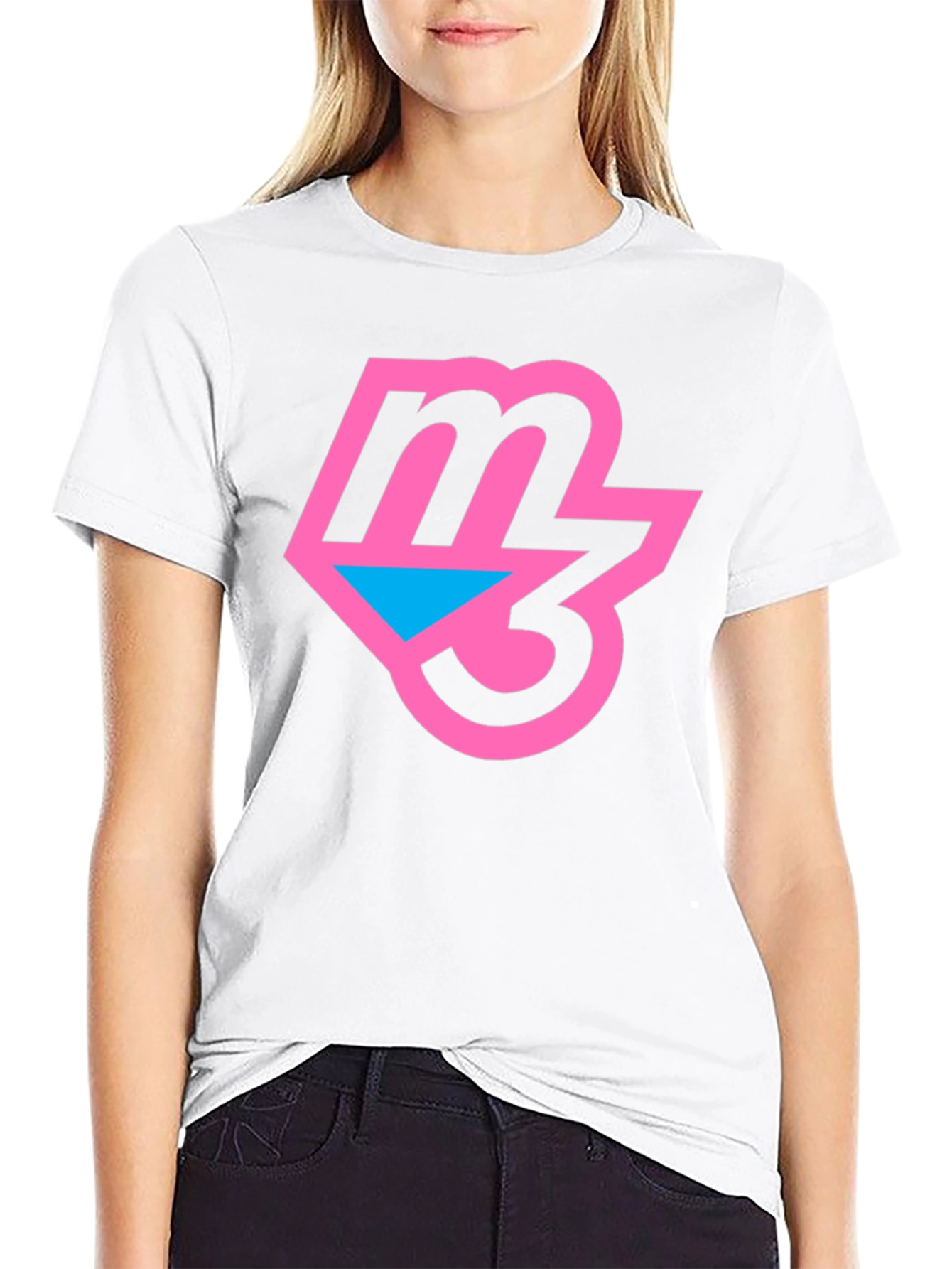 Retro M3 Logo T-Shirt - Black