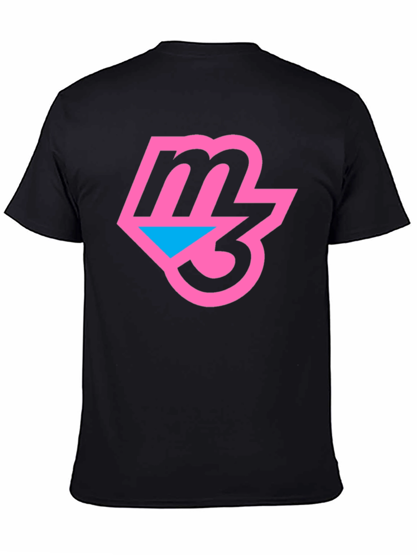 Retro M3 Logo T-Shirt - Black