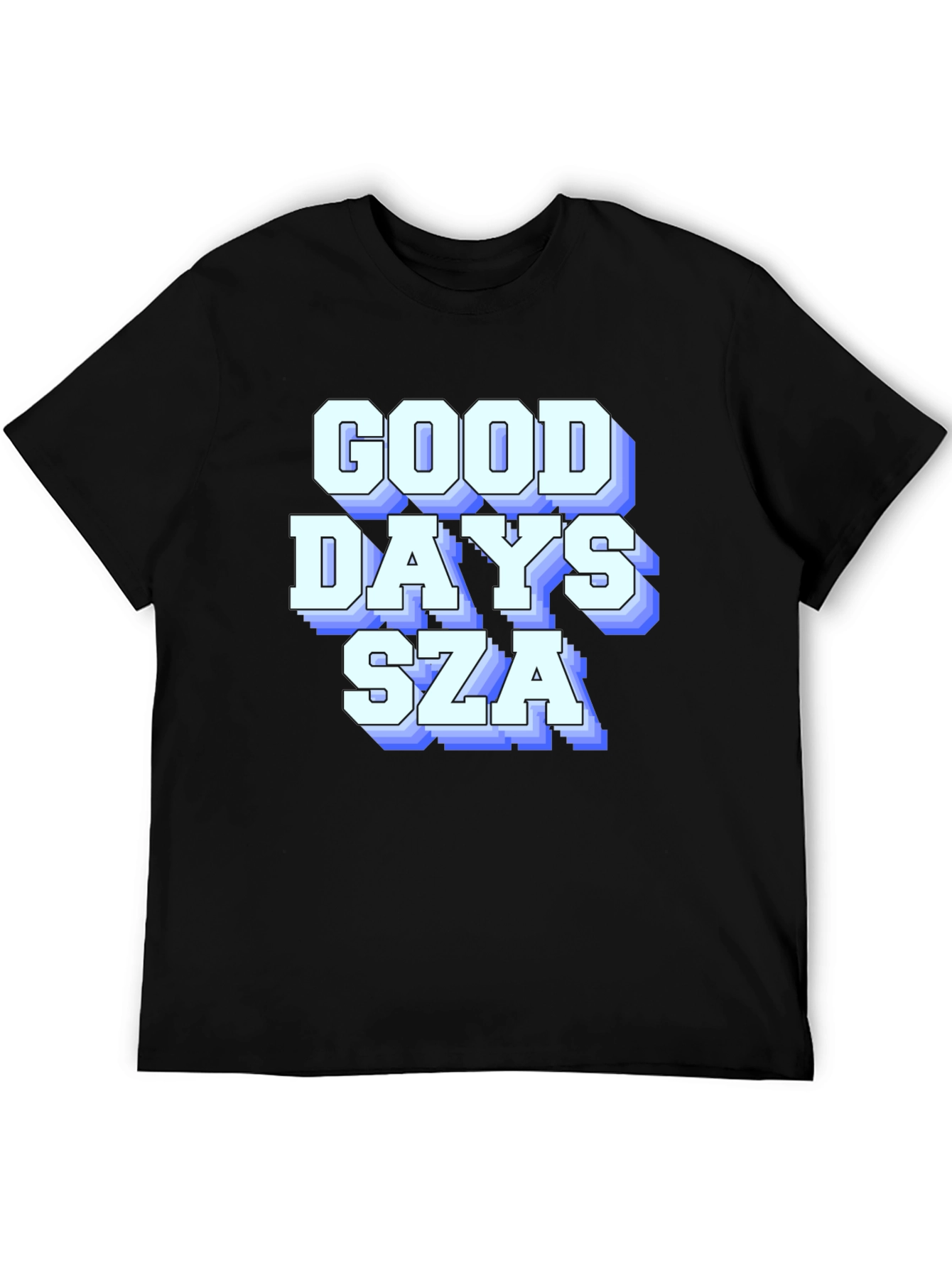 Good Days SZA Graphic T-Shirt - Black