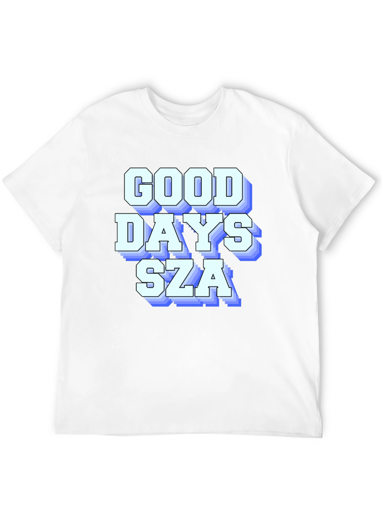 Good Days SZA Graphic T-Shirt - Black