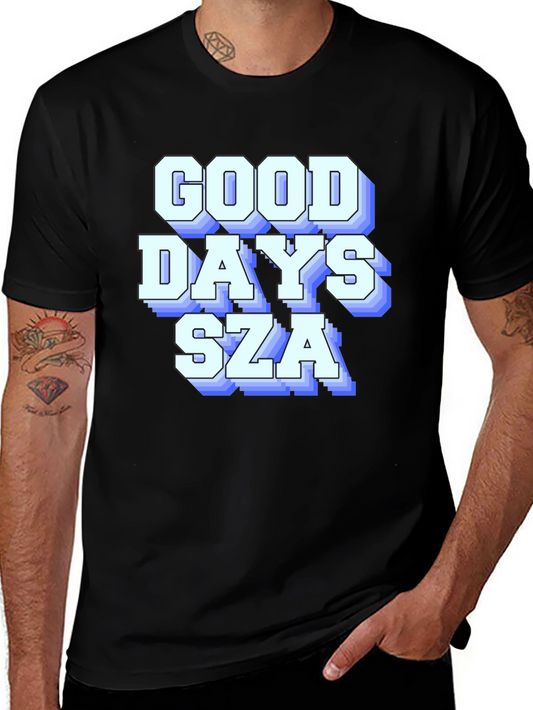 Good Days SZA Graphic T-Shirt - Black
