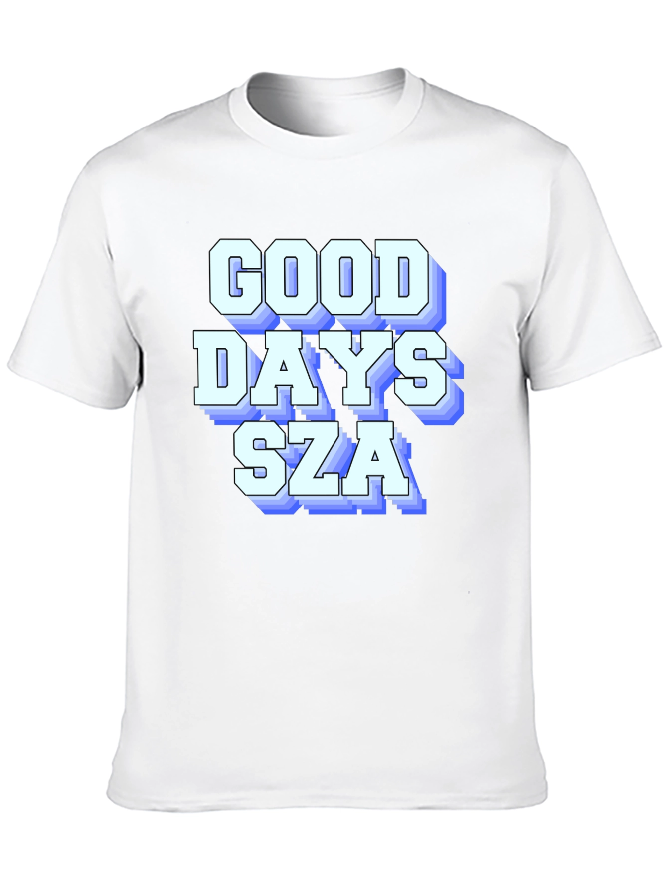 Good Days SZA Graphic T-Shirt - Black