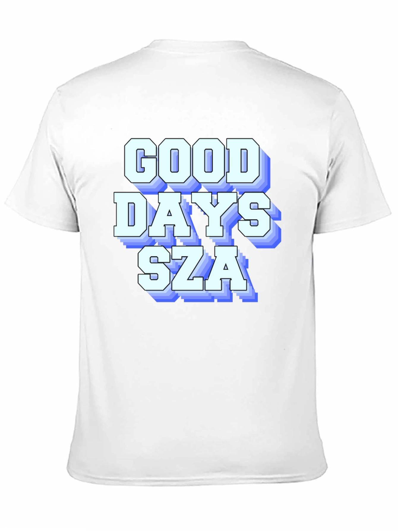 Good Days SZA Graphic T-Shirt - Black