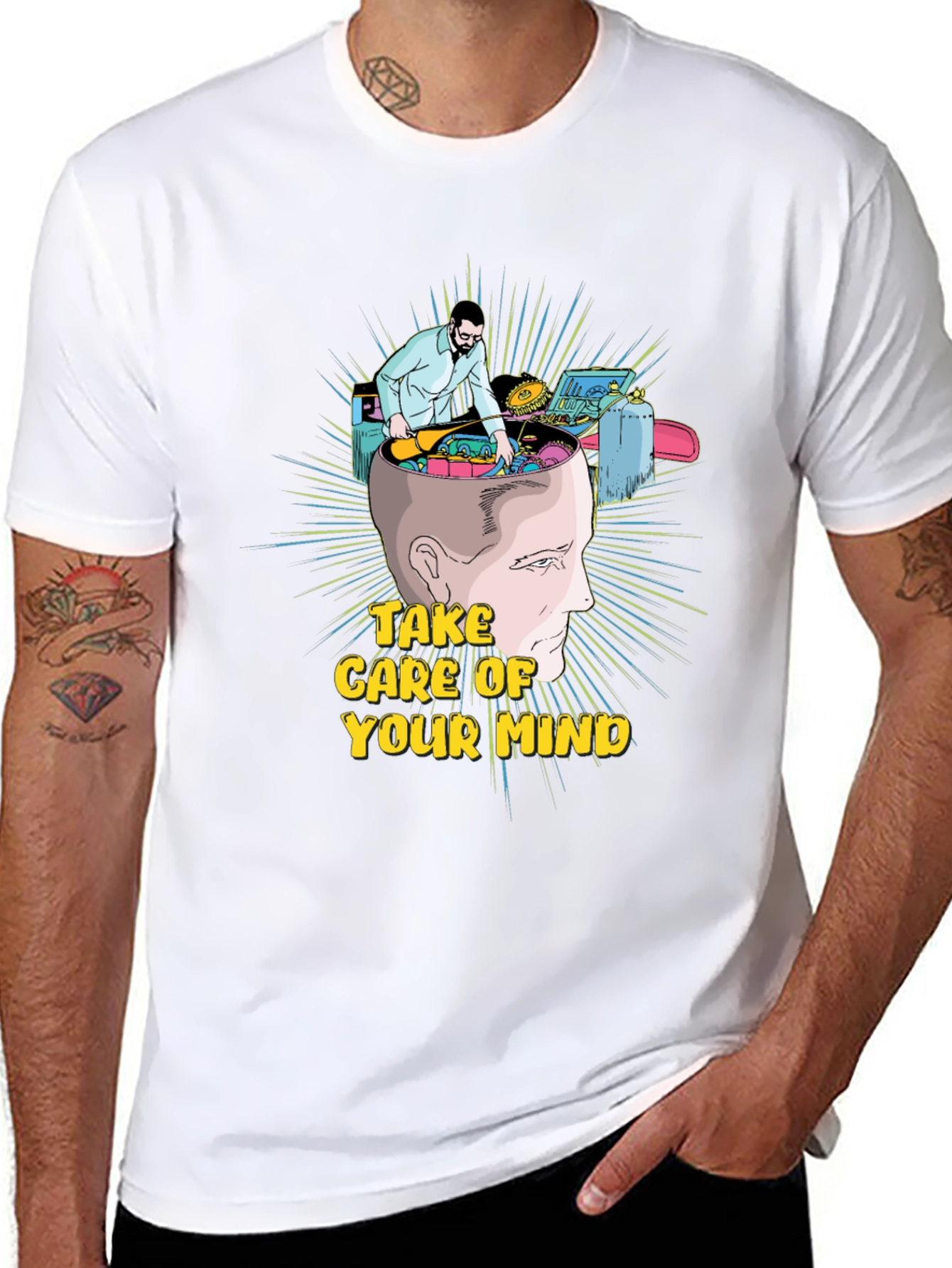 Take Care Of Your Mind Graphic T-Shirt