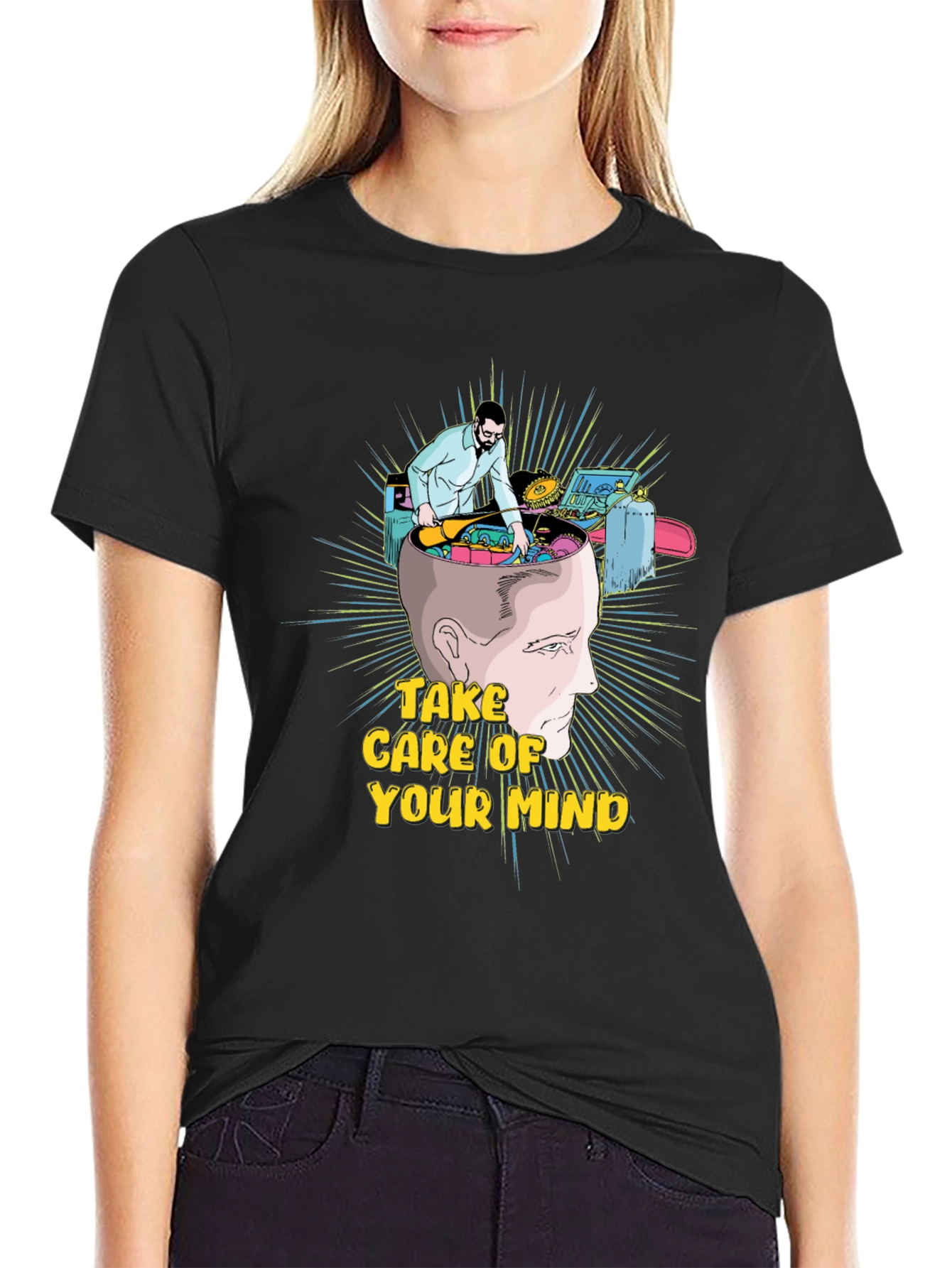 Take Care Of Your Mind Graphic T-Shirt