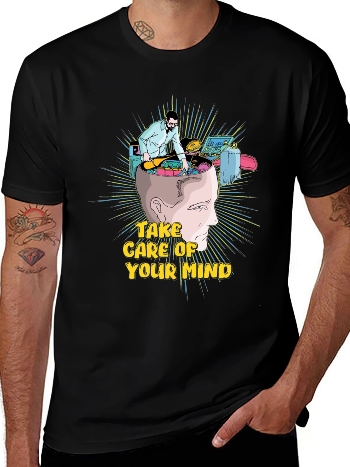 Take Care Of Your Mind Graphic T-Shirt
