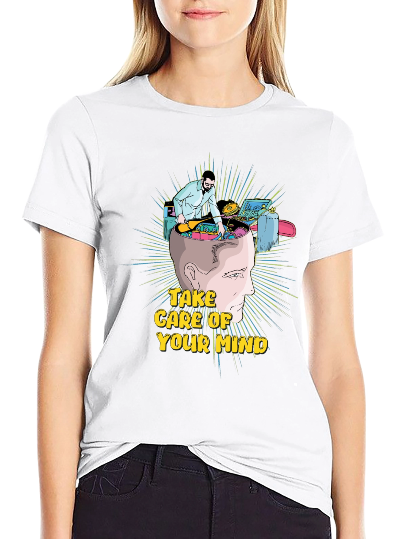 Take Care Of Your Mind Graphic T-Shirt