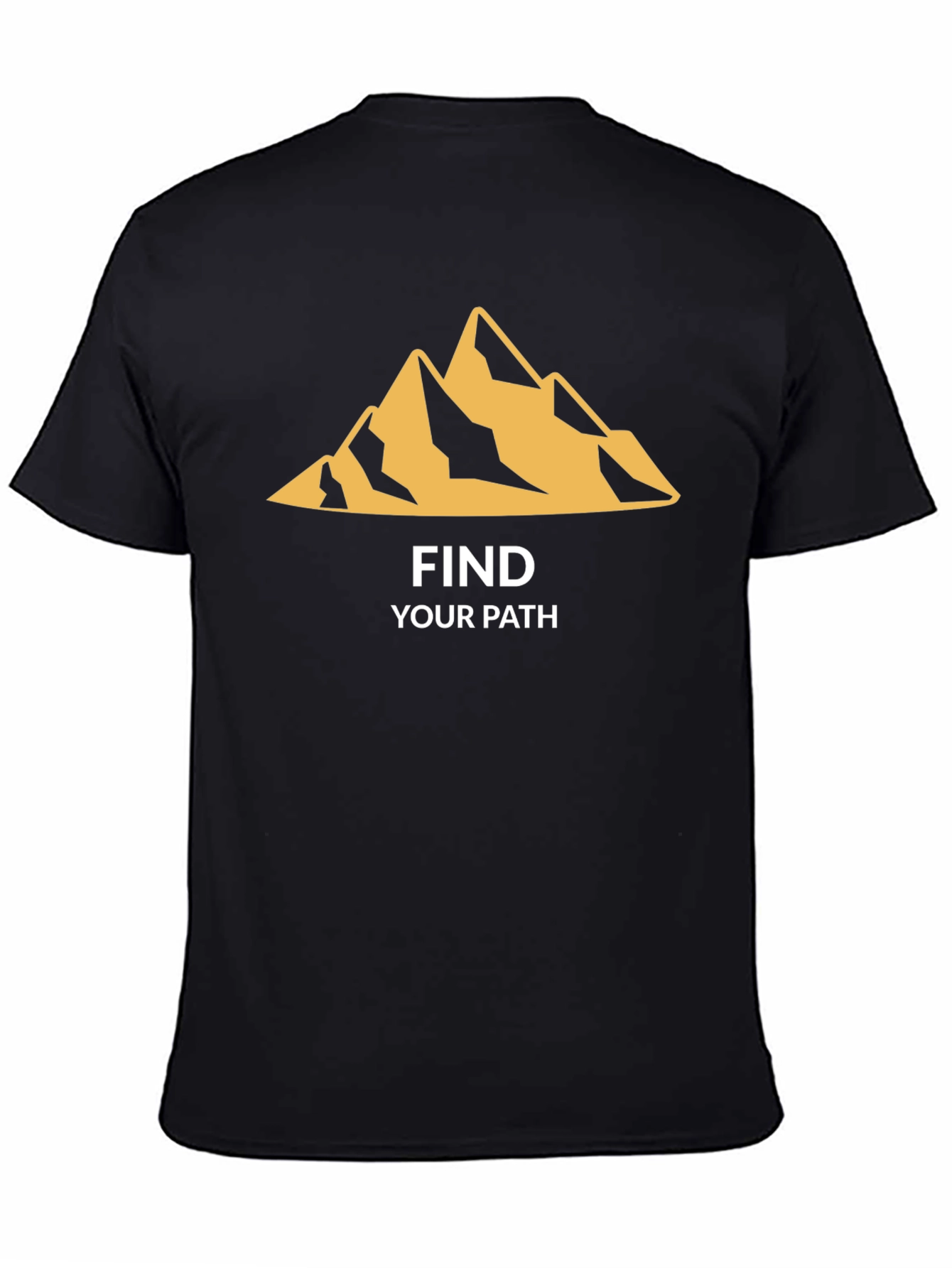 Find Your Path Graphic Tee - Mountain Adventure Shirt