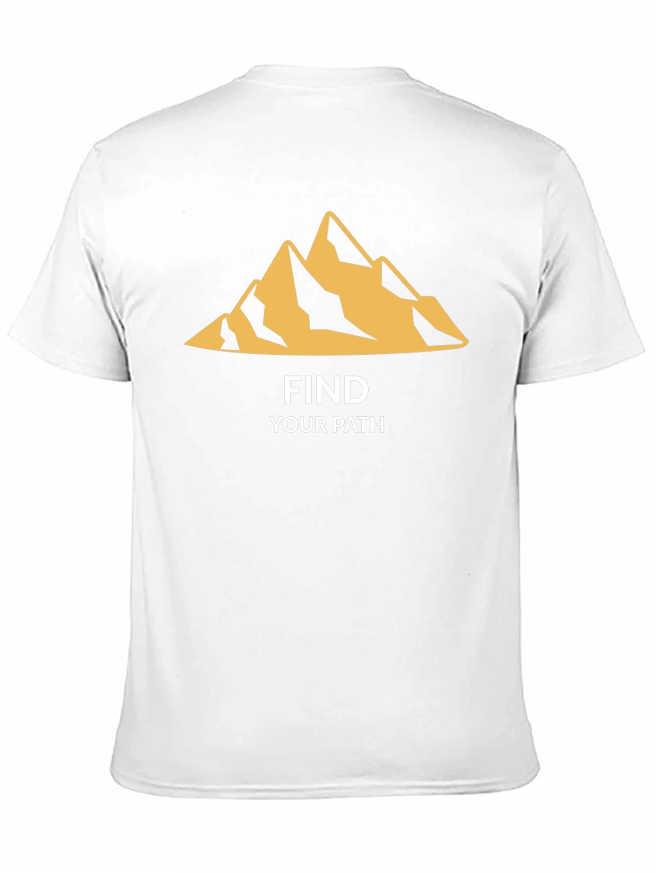 Find Your Path Graphic Tee - Mountain Adventure Shirt