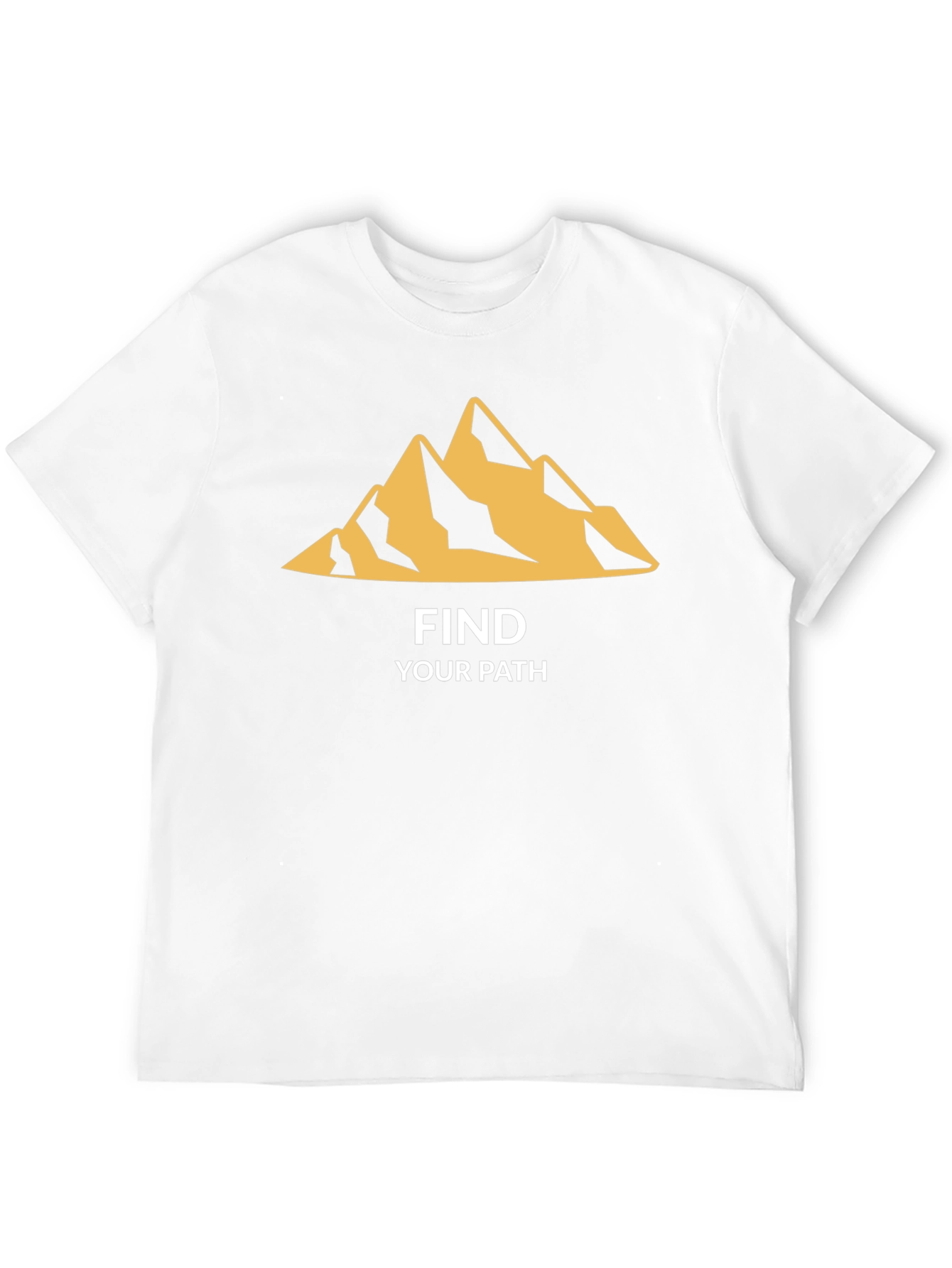 Find Your Path Graphic Tee - Mountain Adventure Shirt