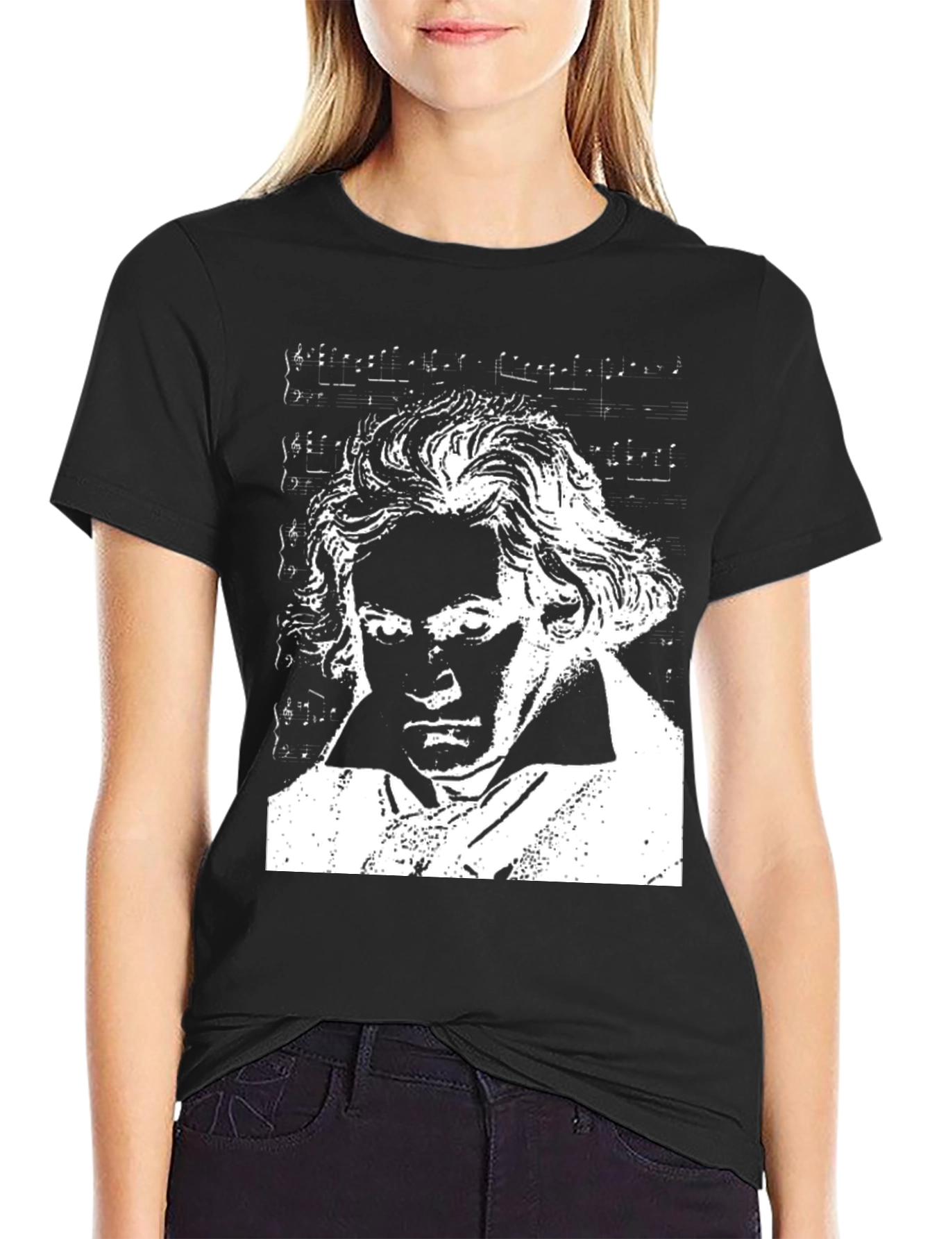 Beethoven Graphic T-Shirt - Classic Composer Tee