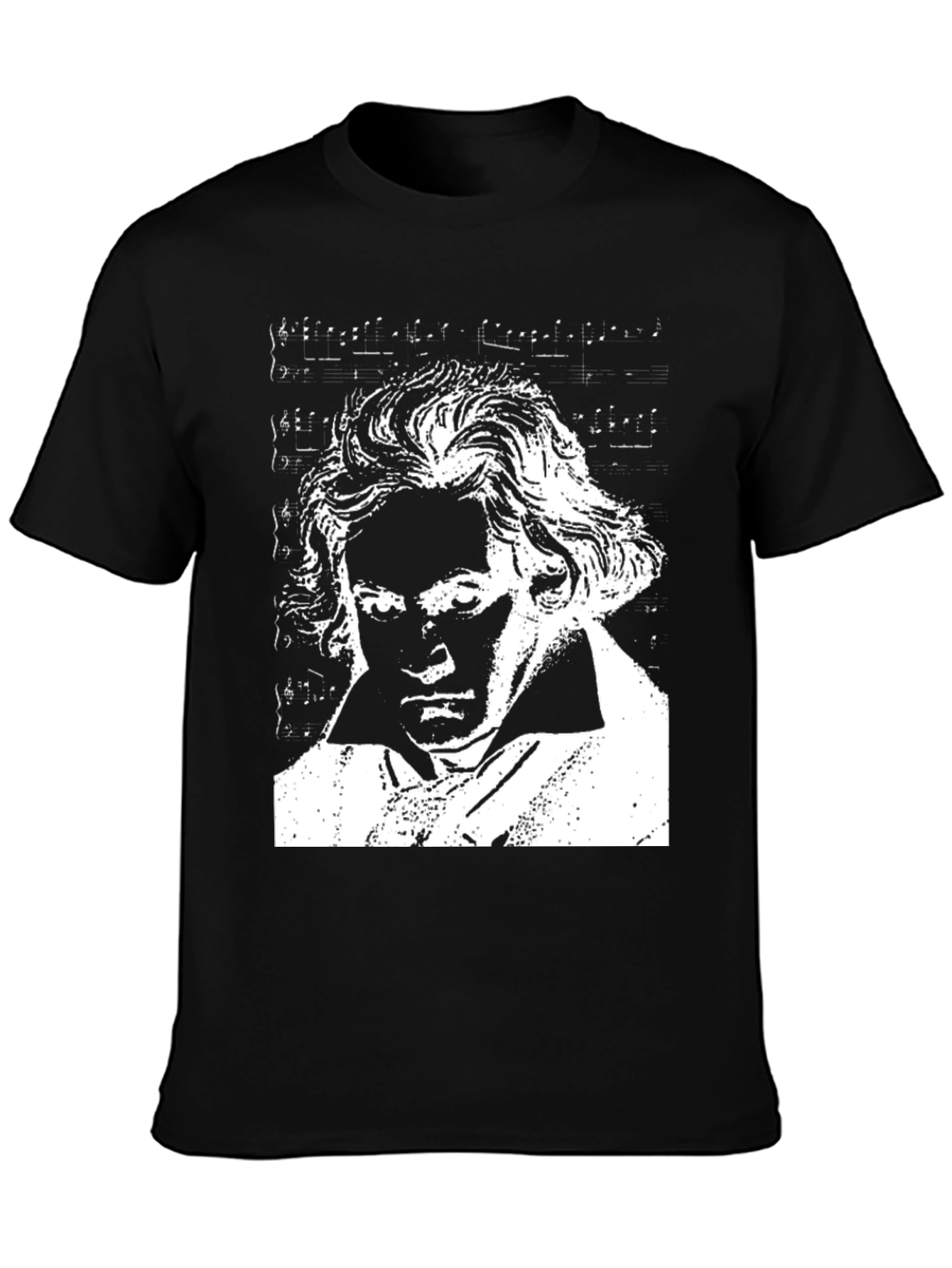 Beethoven Graphic T-Shirt - Classic Composer Tee