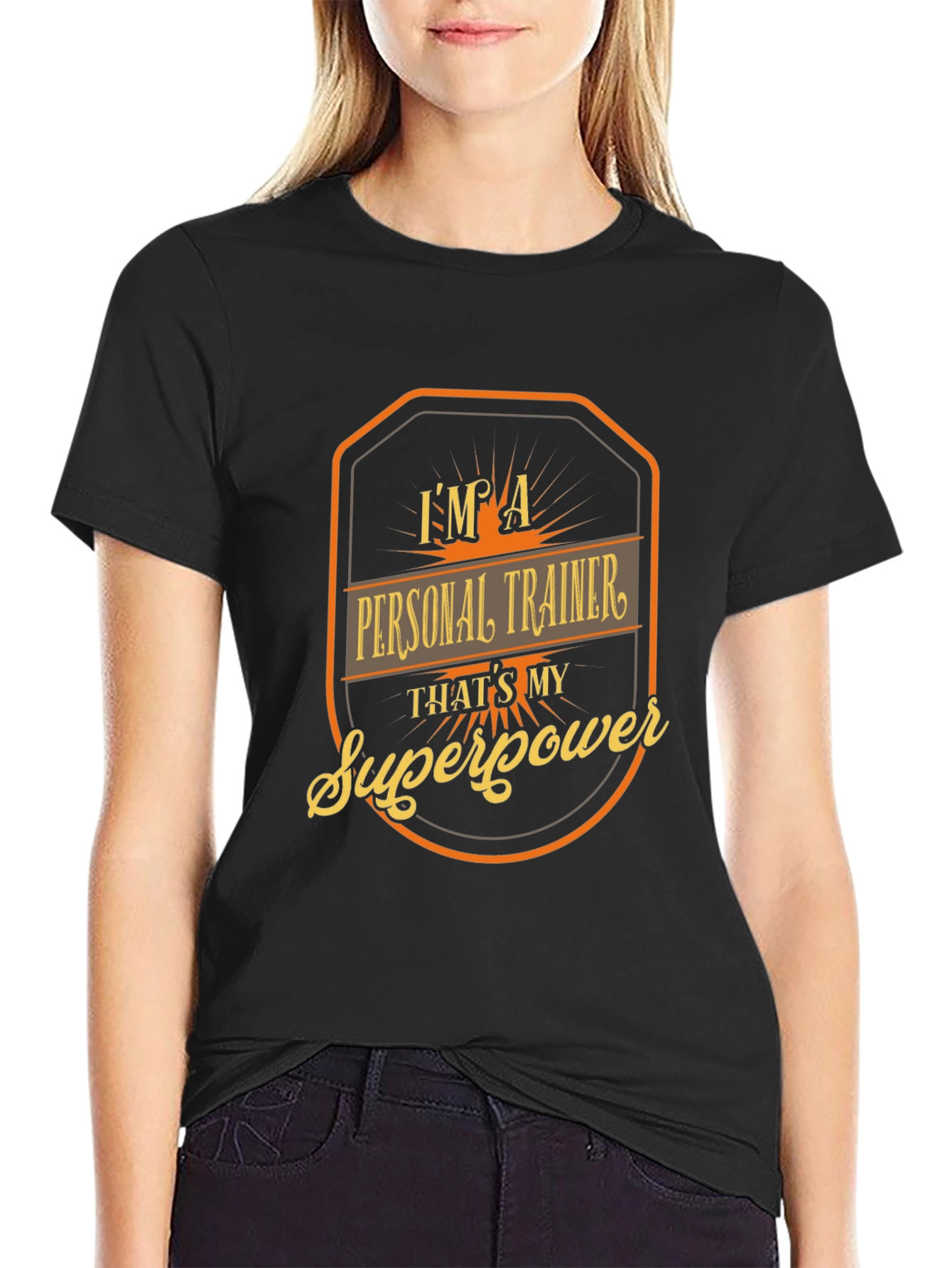 Personal Trainer Superpower Graphic Tee