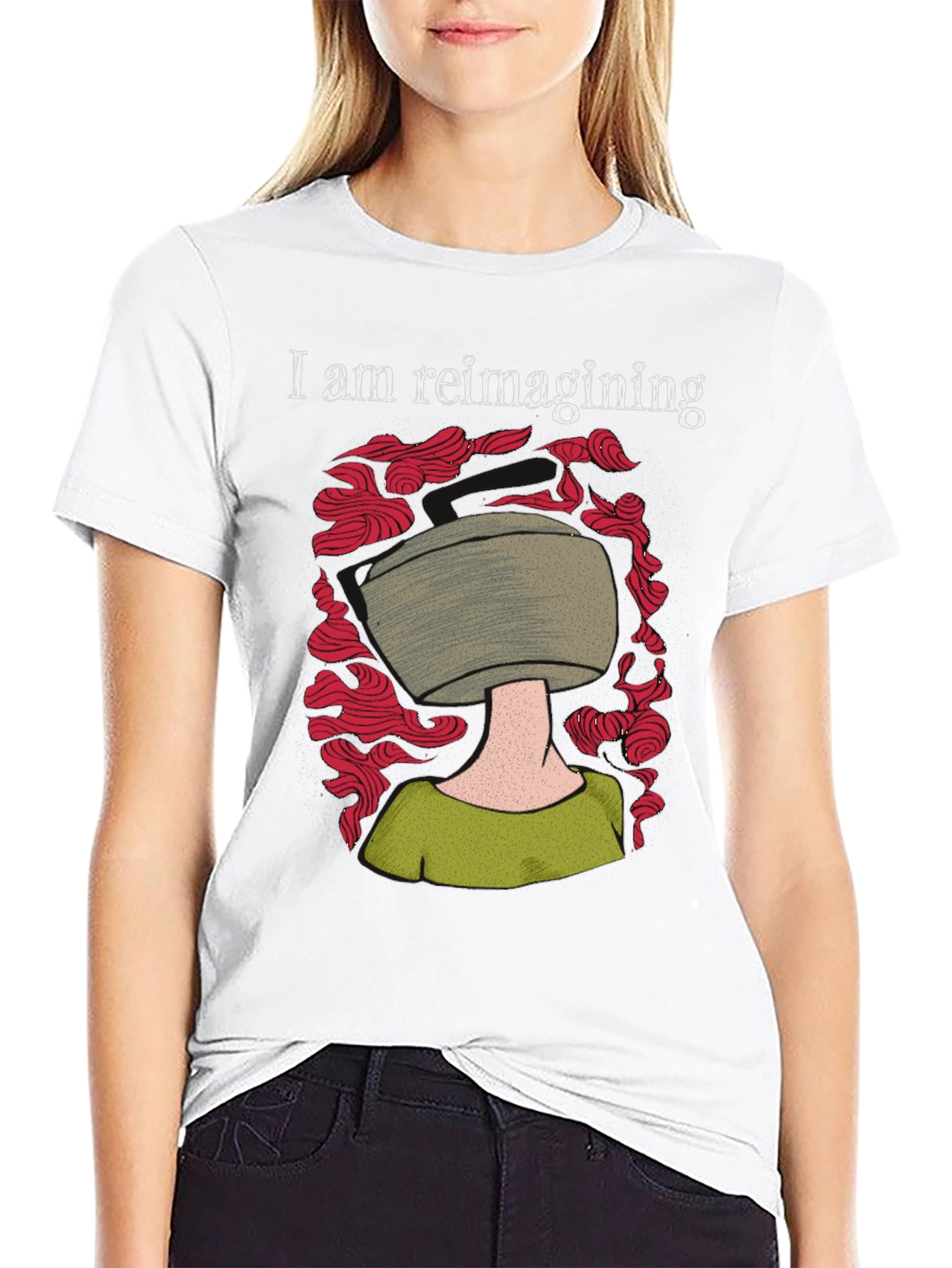 I am Reimagining T-Shirt - Artistic Design
