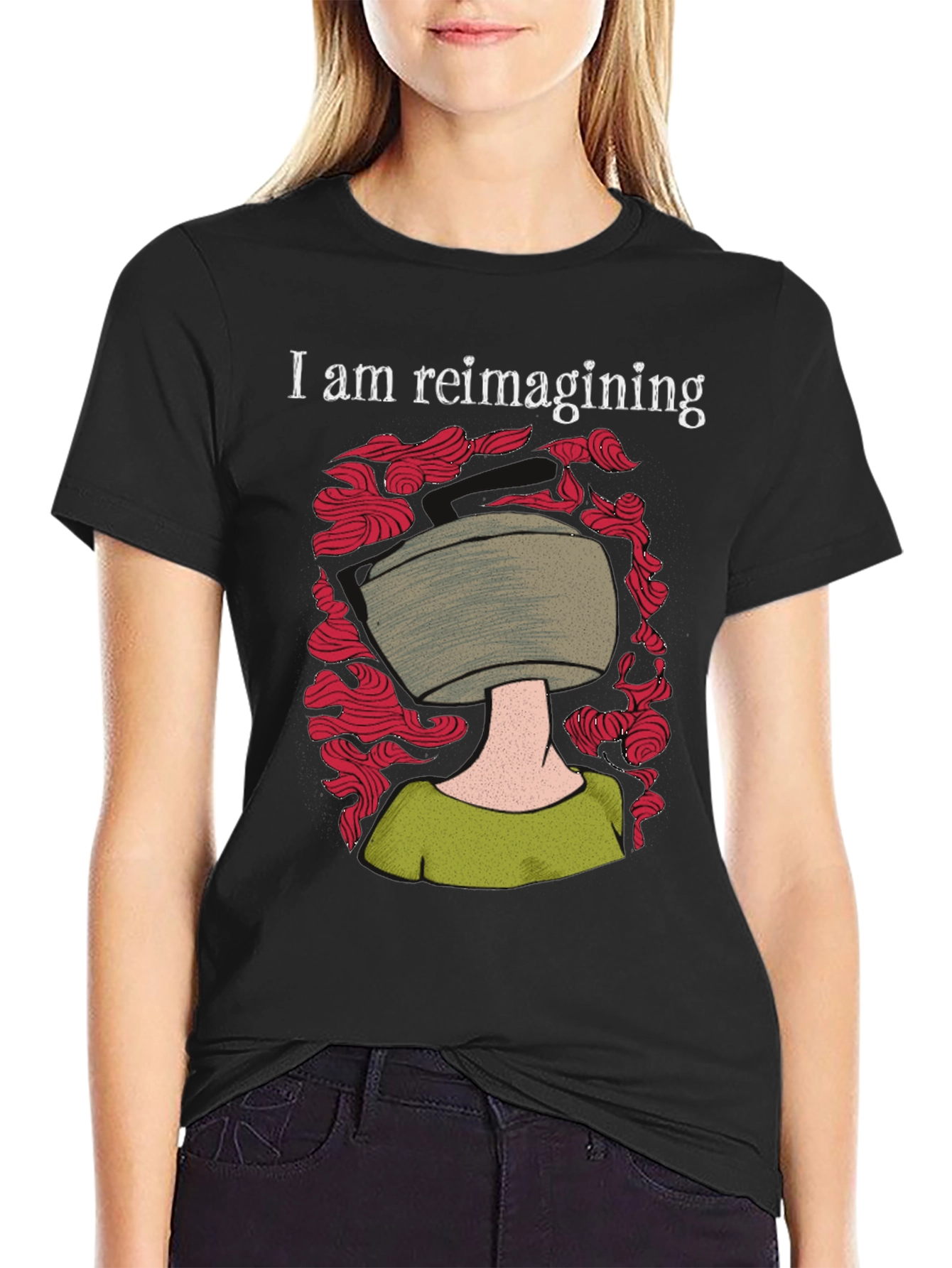 I am Reimagining T-Shirt - Artistic Design