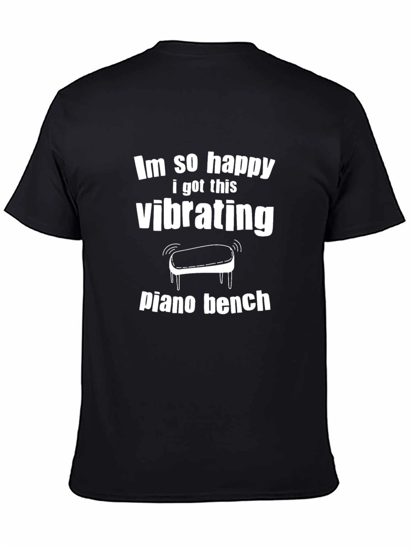 Vibrating Piano Bench T-Shirt