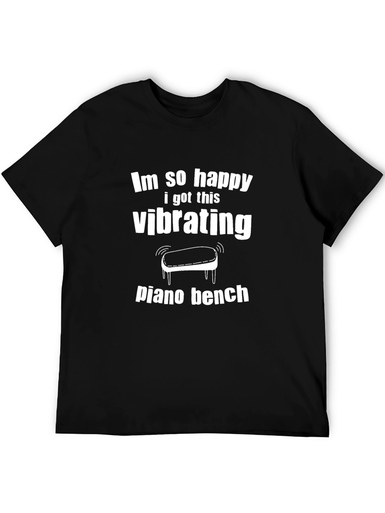 Vibrating Piano Bench T-Shirt
