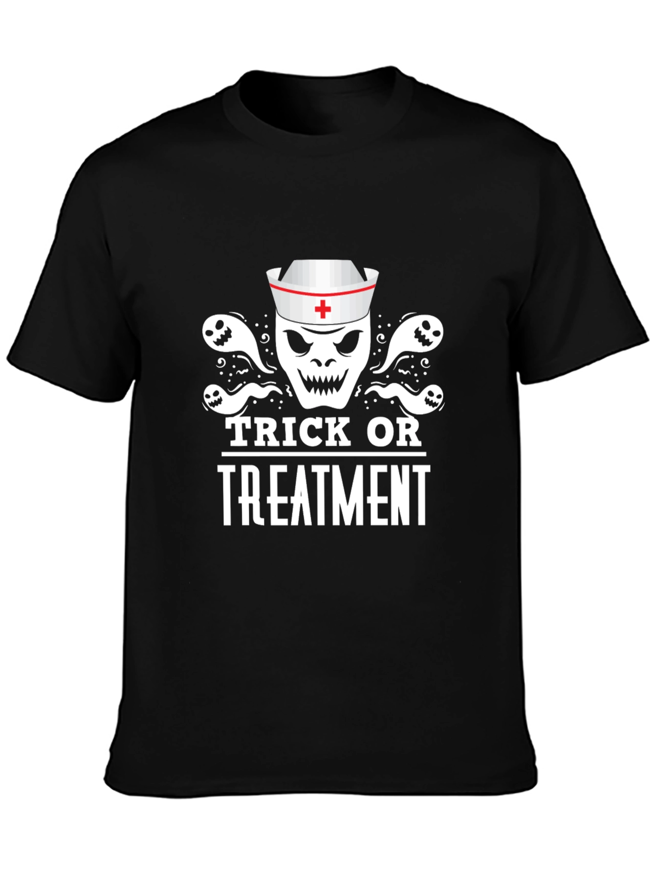 Trick or Treatment Halloween Nurse T-Shirt