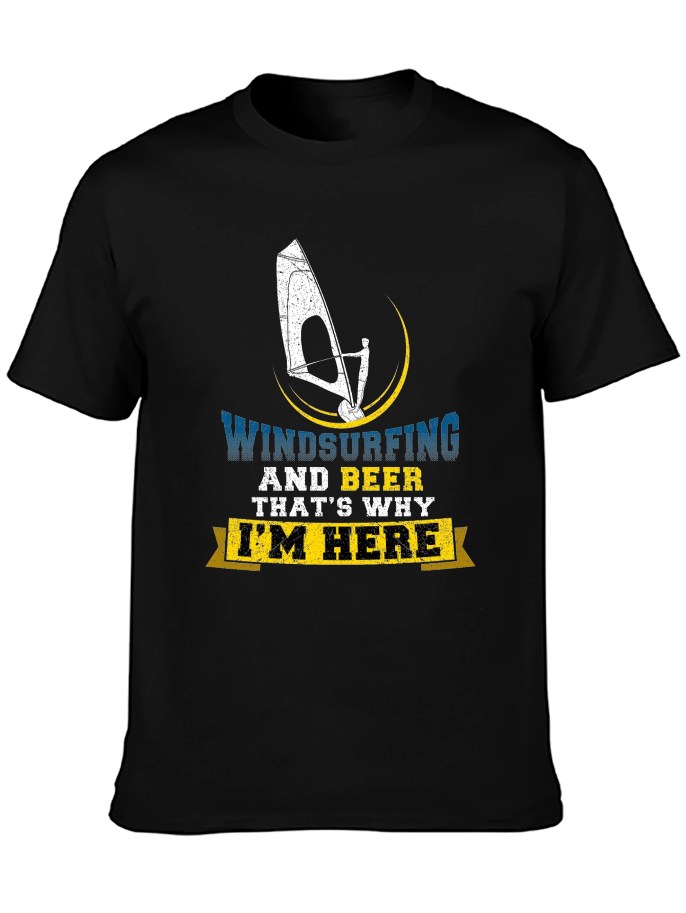 Windsurfing & Beer T-Shirt - Im Here