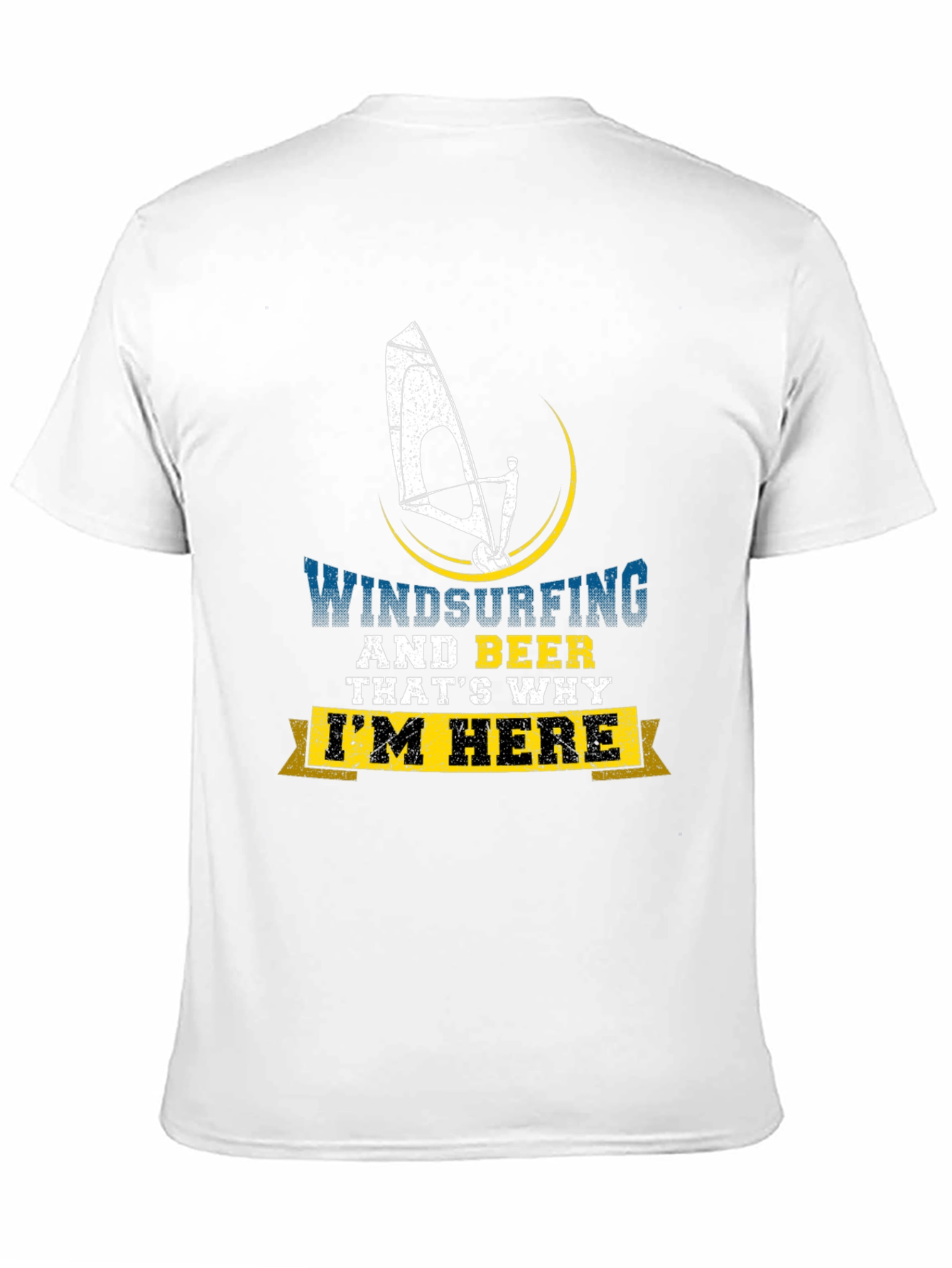 Windsurfing & Beer T-Shirt - Im Here