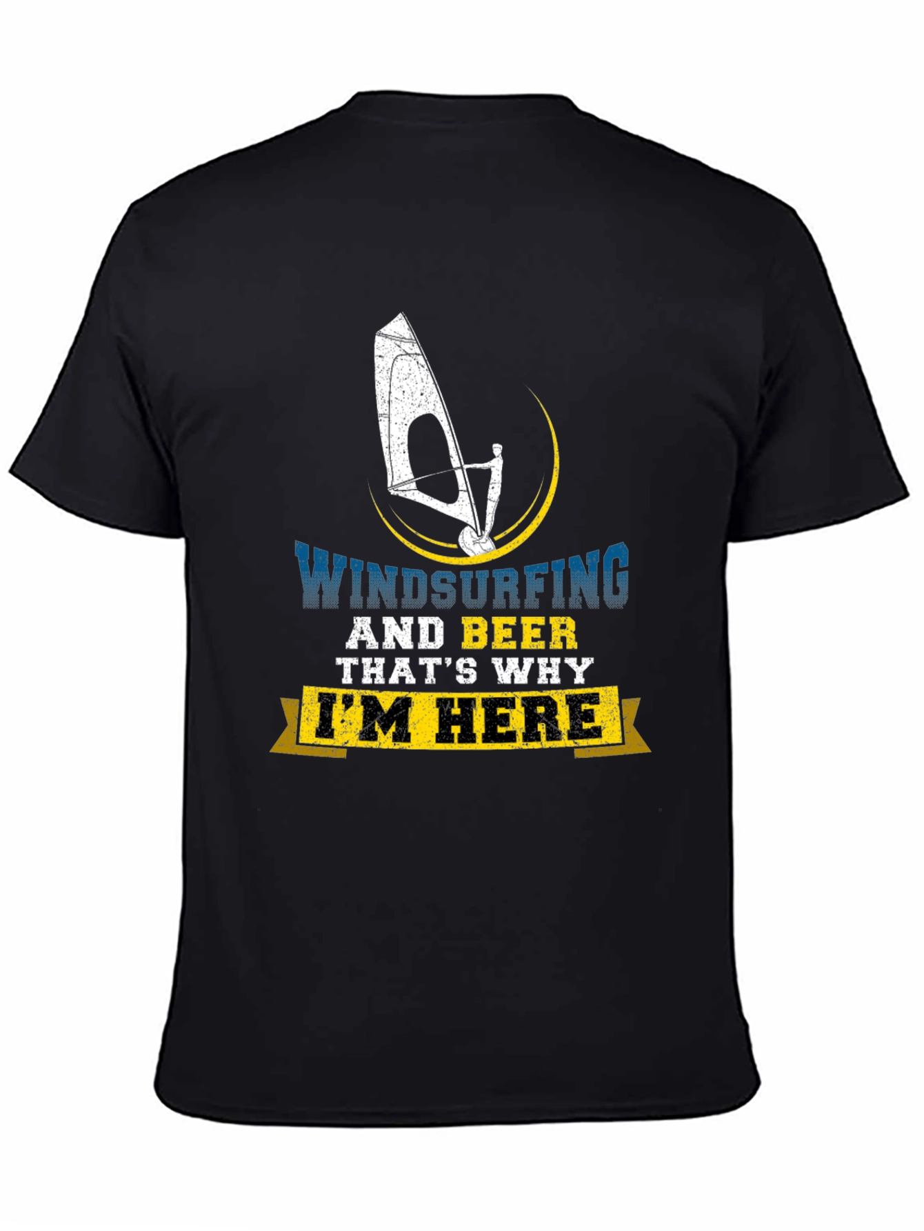 Windsurfing & Beer T-Shirt - Im Here