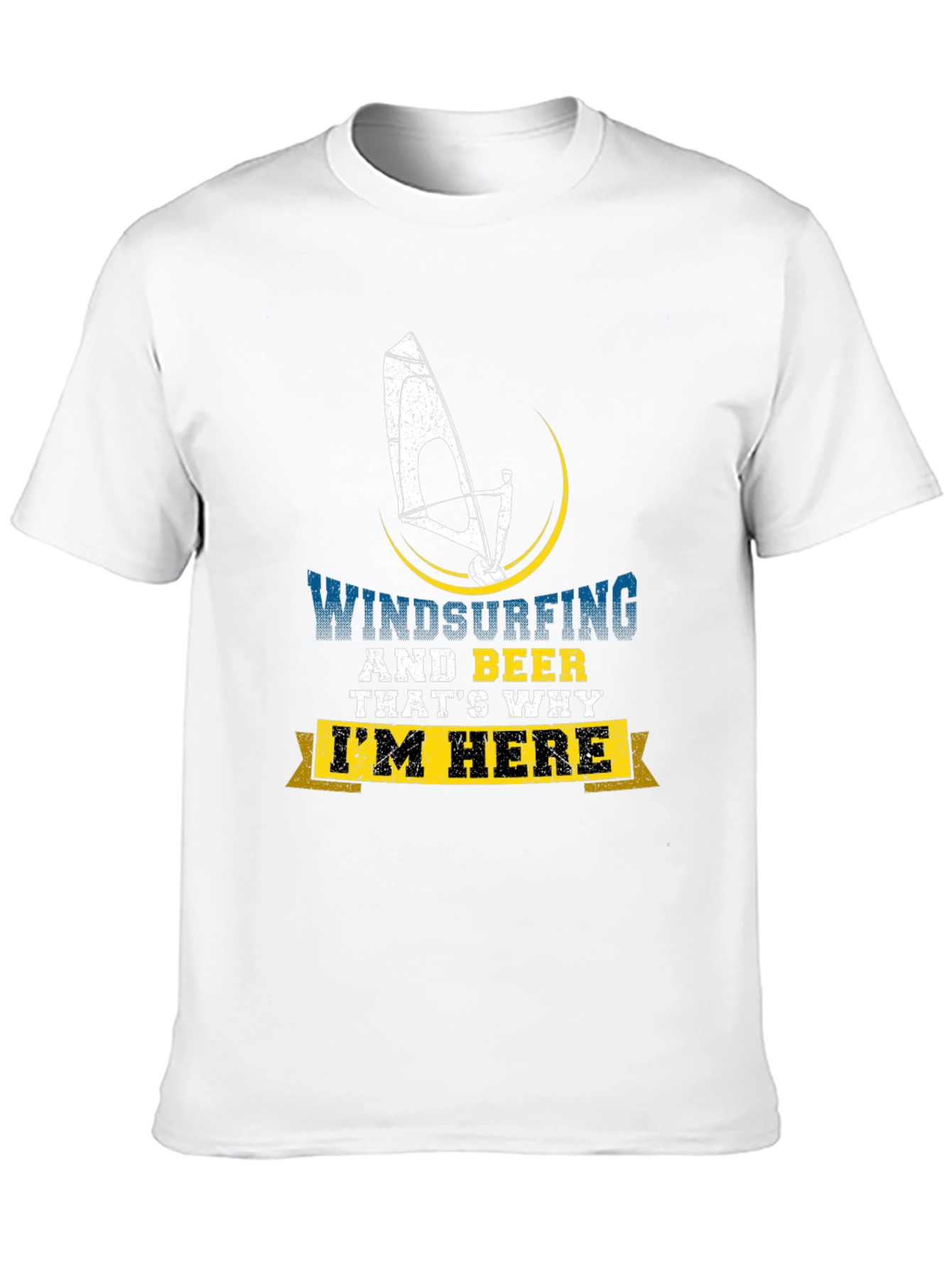 Windsurfing & Beer T-Shirt - Im Here