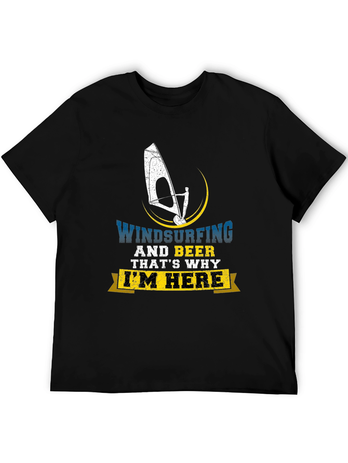 Windsurfing & Beer T-Shirt - Im Here