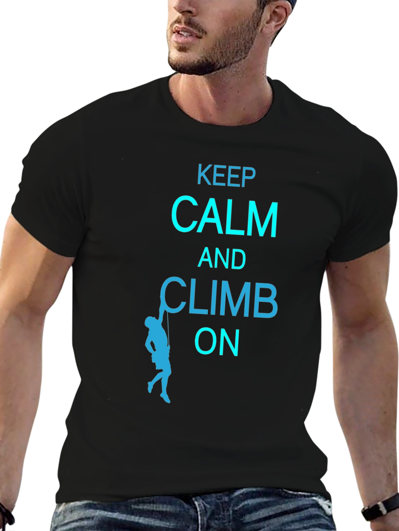 Keep Calm and Climb On Graphic Tee