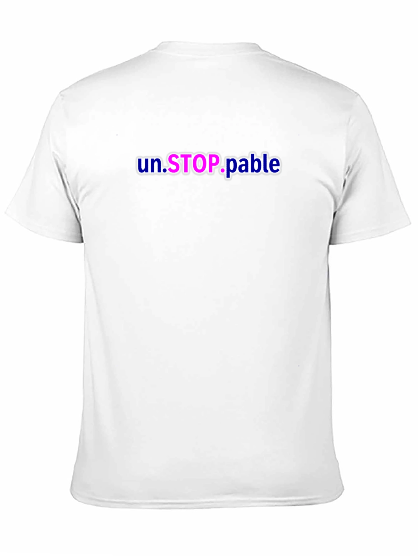 Unstoppable Graphic Tee - Black Casual T-Shirt