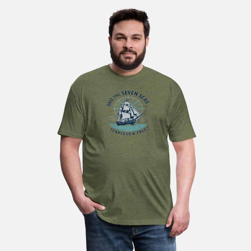Sail the Seven Seas – Nautical Adventure T-Shirt
