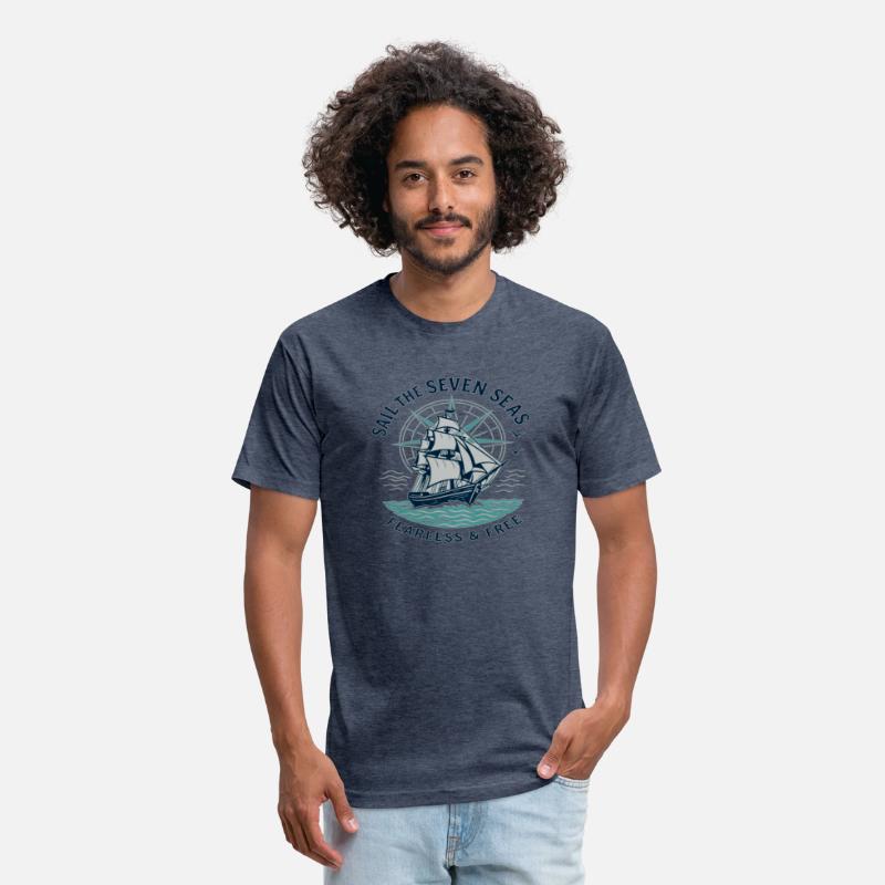 Sail the Seven Seas – Nautical Adventure T-Shirt