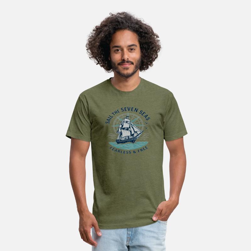 Sail the Seven Seas – Nautical Adventure T-Shirt