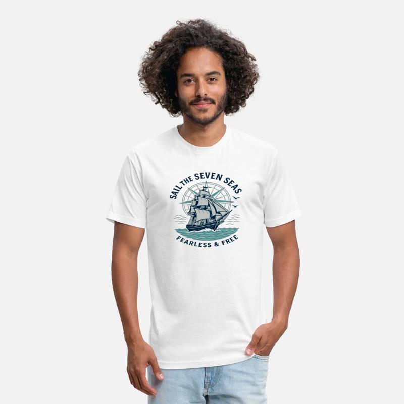 Sail the Seven Seas – Nautical Adventure T-Shirt