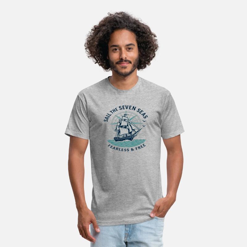 Sail the Seven Seas – Nautical Adventure T-Shirt