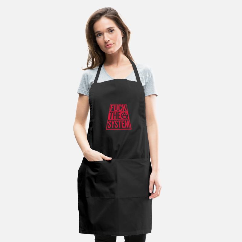 saying fuck the system