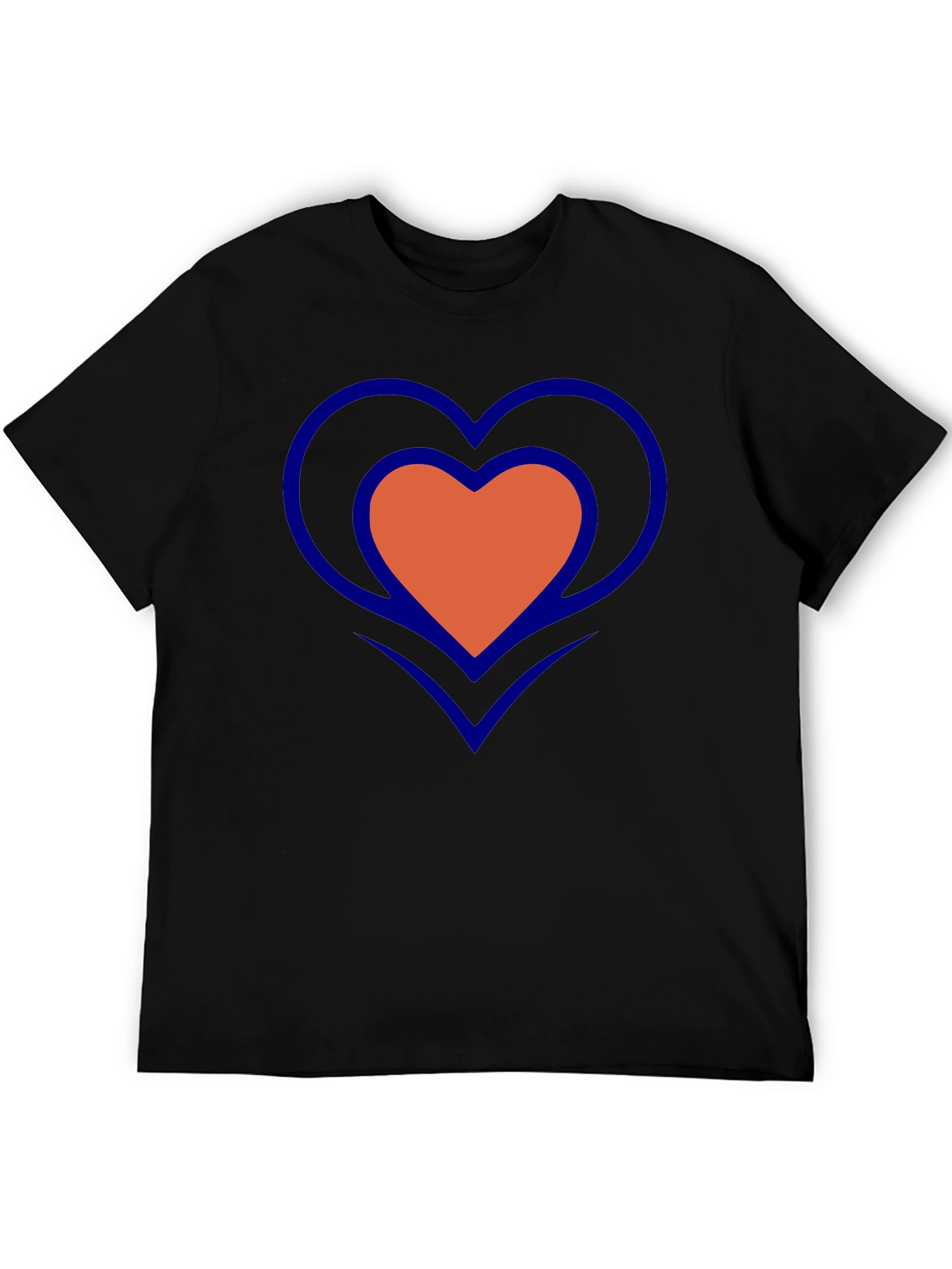 Heart Graphic T-Shirt - Stylish Casual Tee