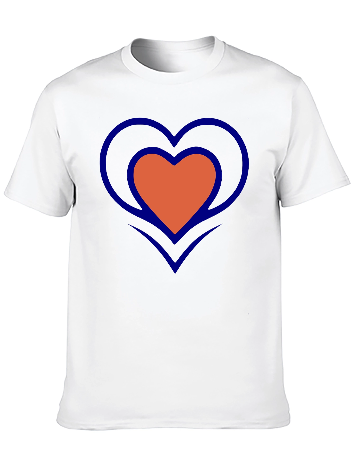 Heart Graphic T-Shirt - Stylish Casual Tee
