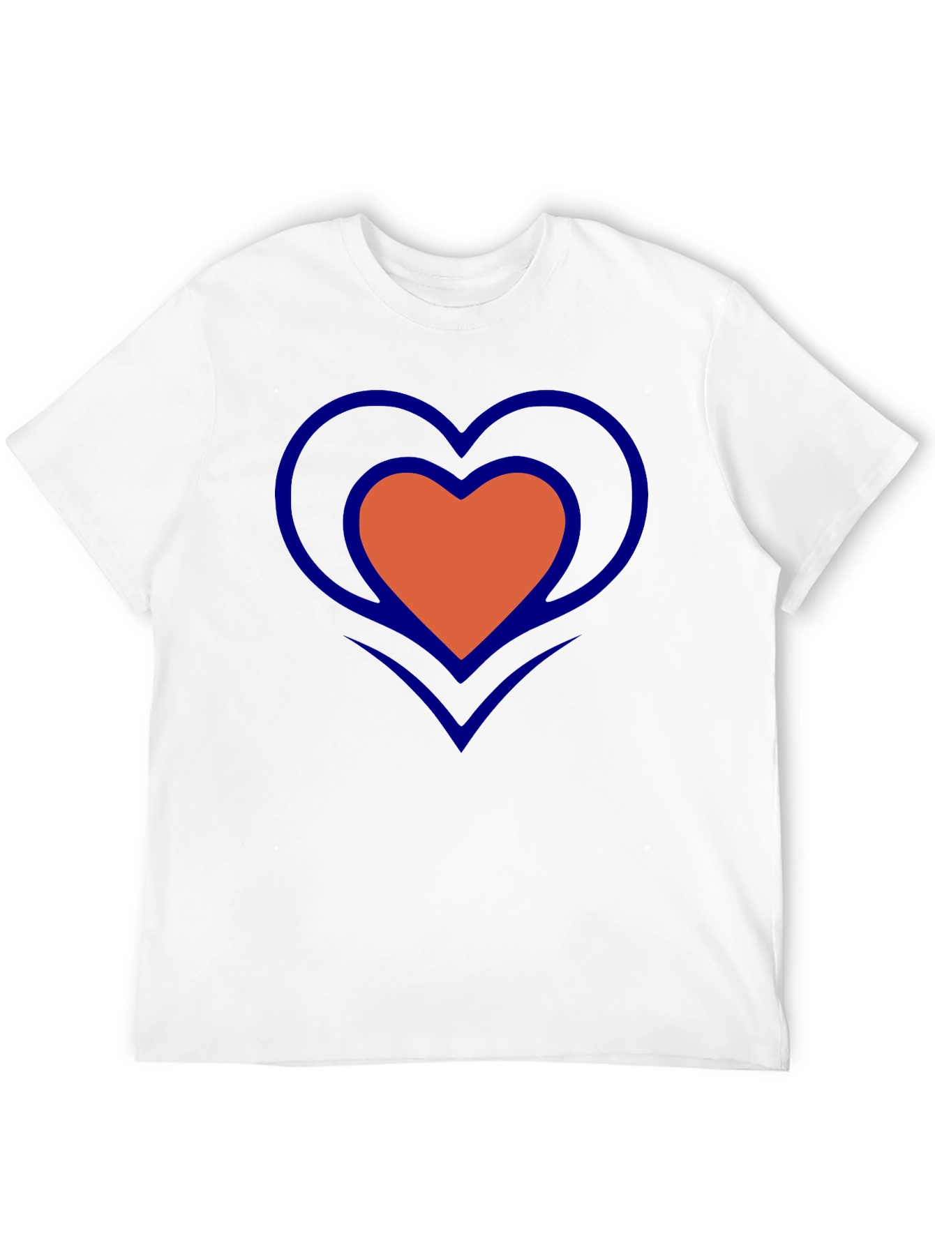 Heart Graphic T-Shirt - Stylish Casual Tee