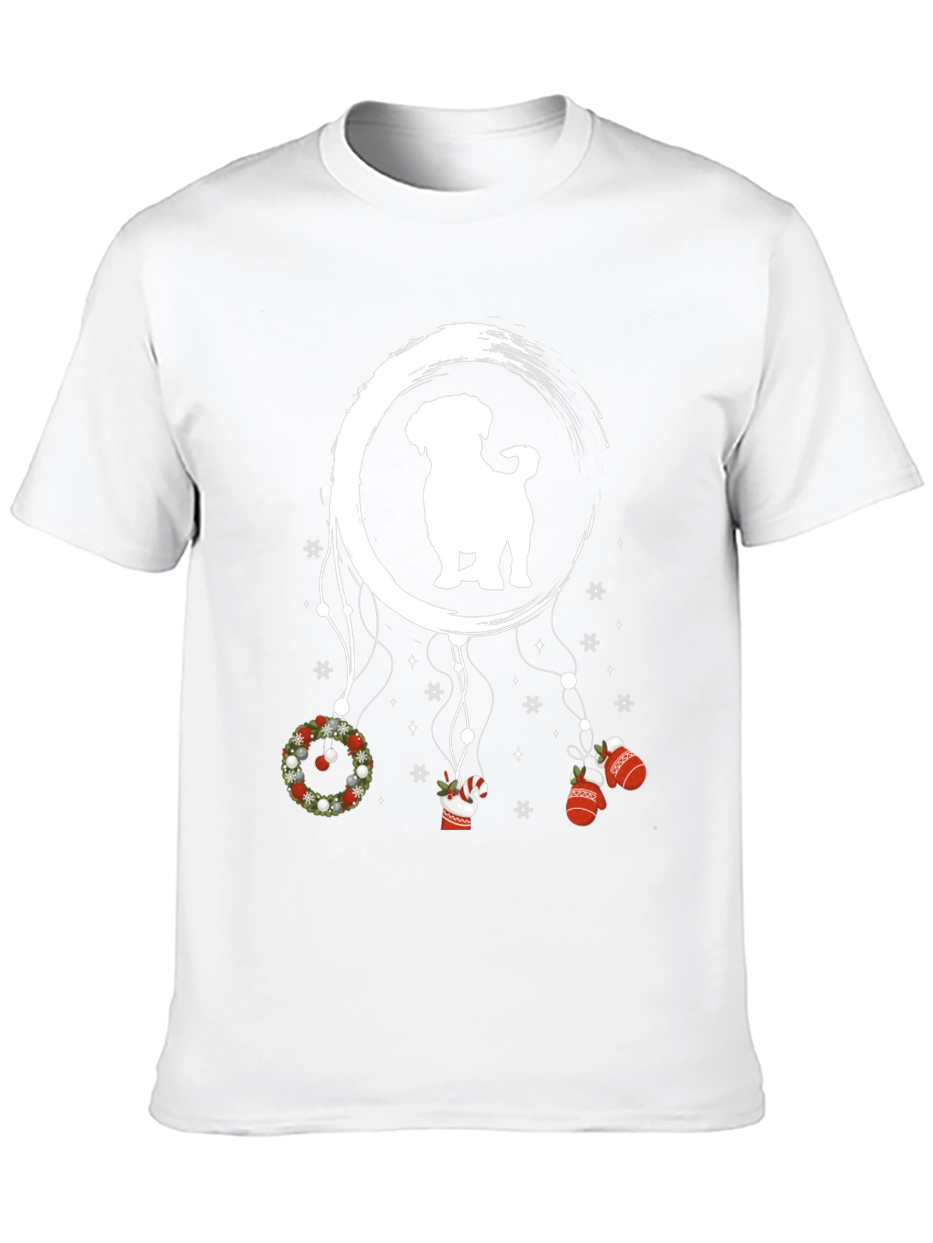 Festive Dog Dreamcatcher T-Shirt