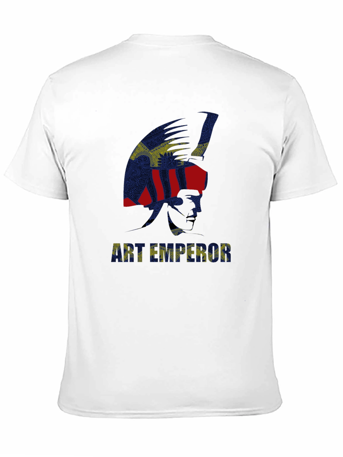 Art Emperor Graphic Tee - Black Cotton T-Shirt