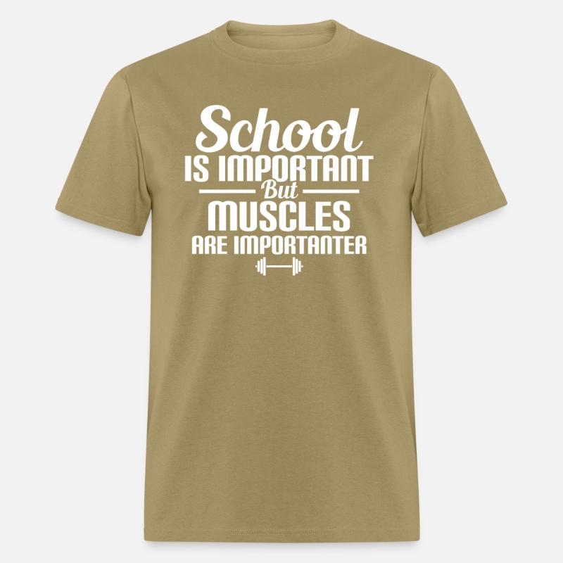 School is Important Muscels Are Importanter Gym