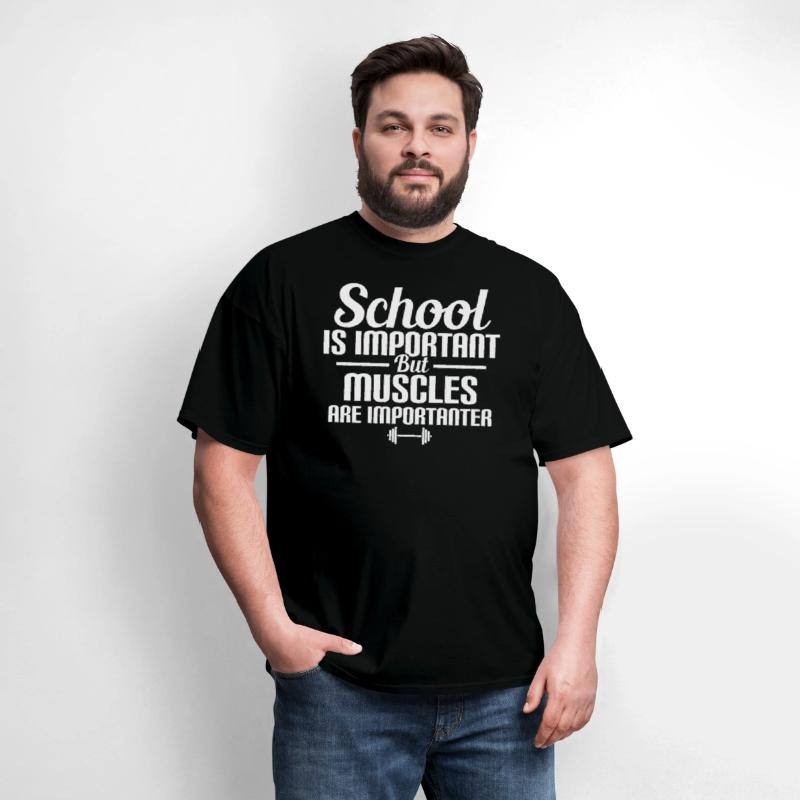 School is Important Muscels Are Importanter Gym
